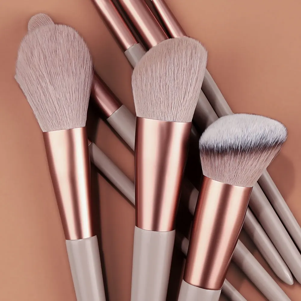 13pcs Makeup Brushes Soft and fluffy Concealer brush Exquisite and meticulous Women Cosmetic Brush Powder Blending Beauty Tools