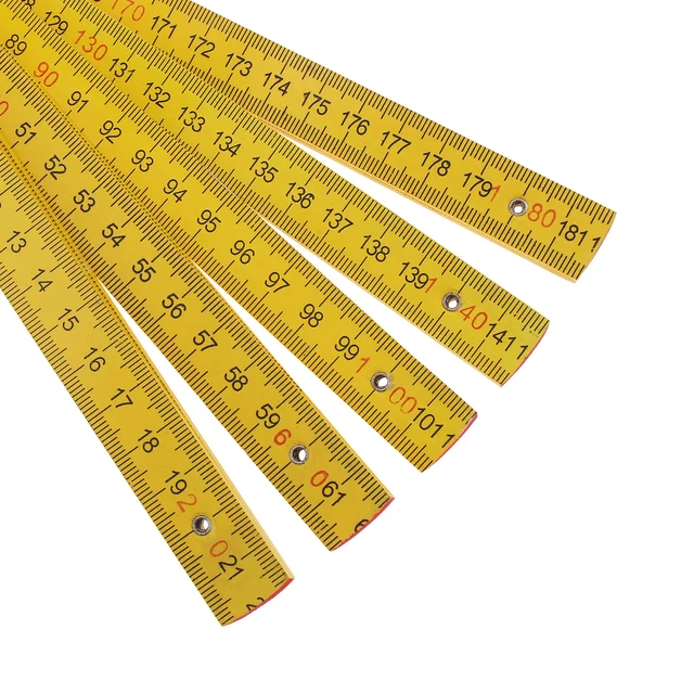 2 Meters Long Useful and Practical Folding Ruler with Durable Material and  Good Color Used for Carpenter's Work - AliExpress