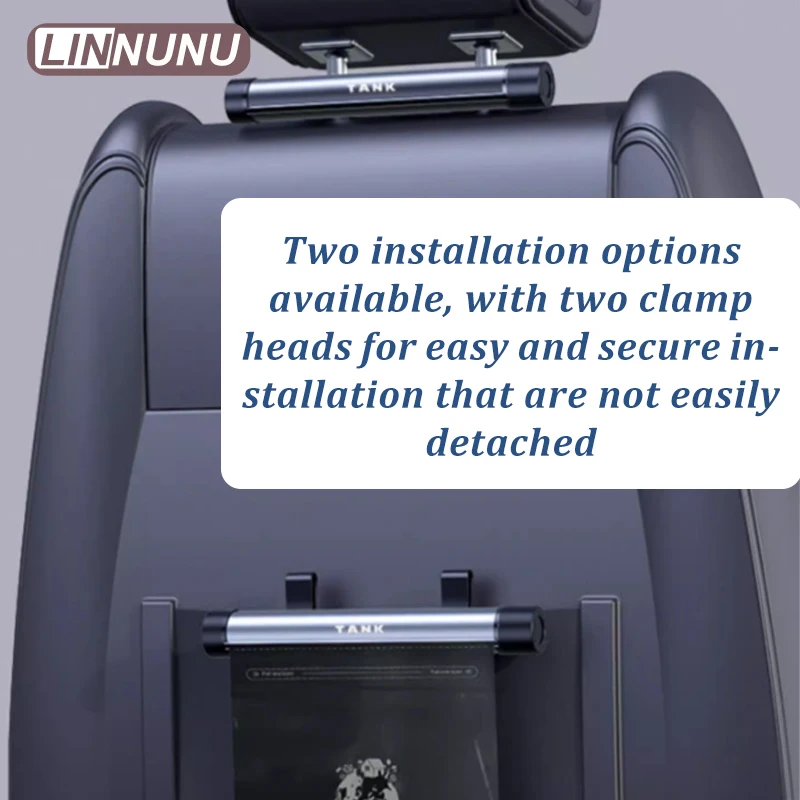 LINNUNU Car Garbage Bag Roller Type Organizer For Tank 300 Inside The Garbage Can Cleaning Hidden Folding Hanging Auto Parts