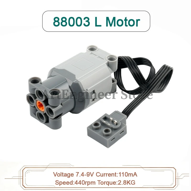 High Torque Power Functions Set for Technical Building Block Creations