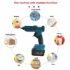 WOYOFADA Electric Hot Melt Glue Gun for Makita 18V Battery Cordless Electric Glue Grab 11mm Glue Stick Hot Melt Welding Air Gun 3