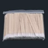 300/500pcs Wooden Tip Cotton Stick Long 7cm 300 Wooden Handle Tip Semi Permanent Embroidered Cotton Swabs 2