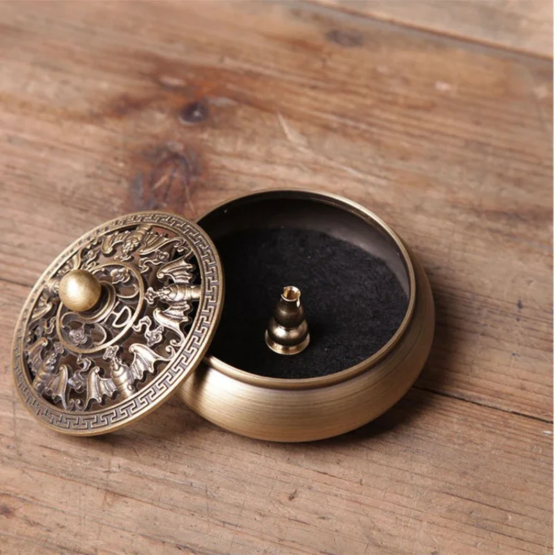 3 다리 순동 향 버너, 가정용 실내 샌달우드 버너, 앤티크 향 버너, 수공예 액세서리