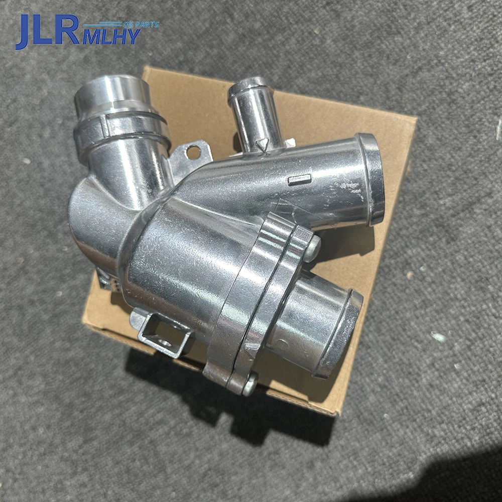 3.0 V6 5.0 V8 aluminum thermostat housing Discovery 4 Land Rover Range Rover RR Sport Velar AJ812976 LR032135 LR010799 thermostat housing cover