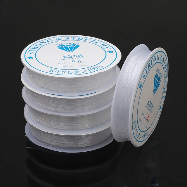 Strong Clear Non-Stretch Jewelry Cord 1