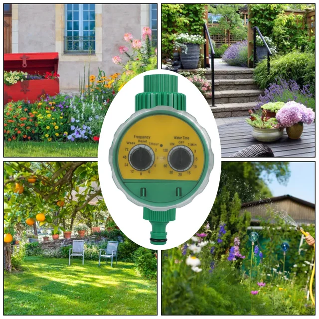 Timer Faucet Timed Irrigation Controller Battery powered Valve Watering Control Device Electronic Garden Tool Outdoor 5
