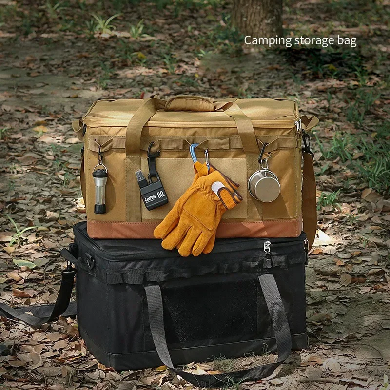 Camping Storage Bag Multi-Functional Outdoor Sports Pack Heavy-Duty Cooking Gear Bag For Camping 30L/45L Multi-size