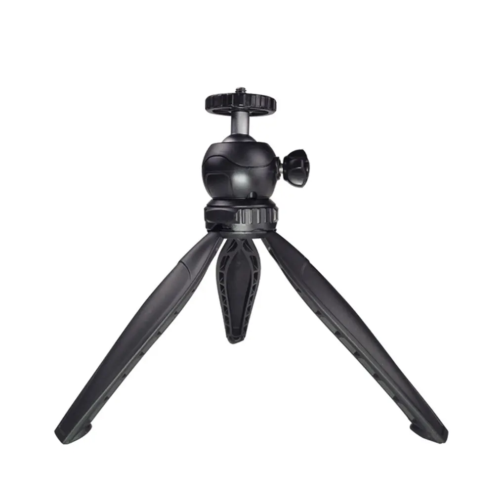 

Mini Tripod Stand Adjustable Desktop Holder 3 Gears 360 Degree Video Stands Bracket Camera Cellphone Telescope