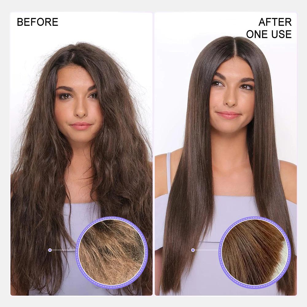 Hair Protection Spray Hair Oil Mist PURC Coconut Oil Leave-In Conditioner Spray 50ml