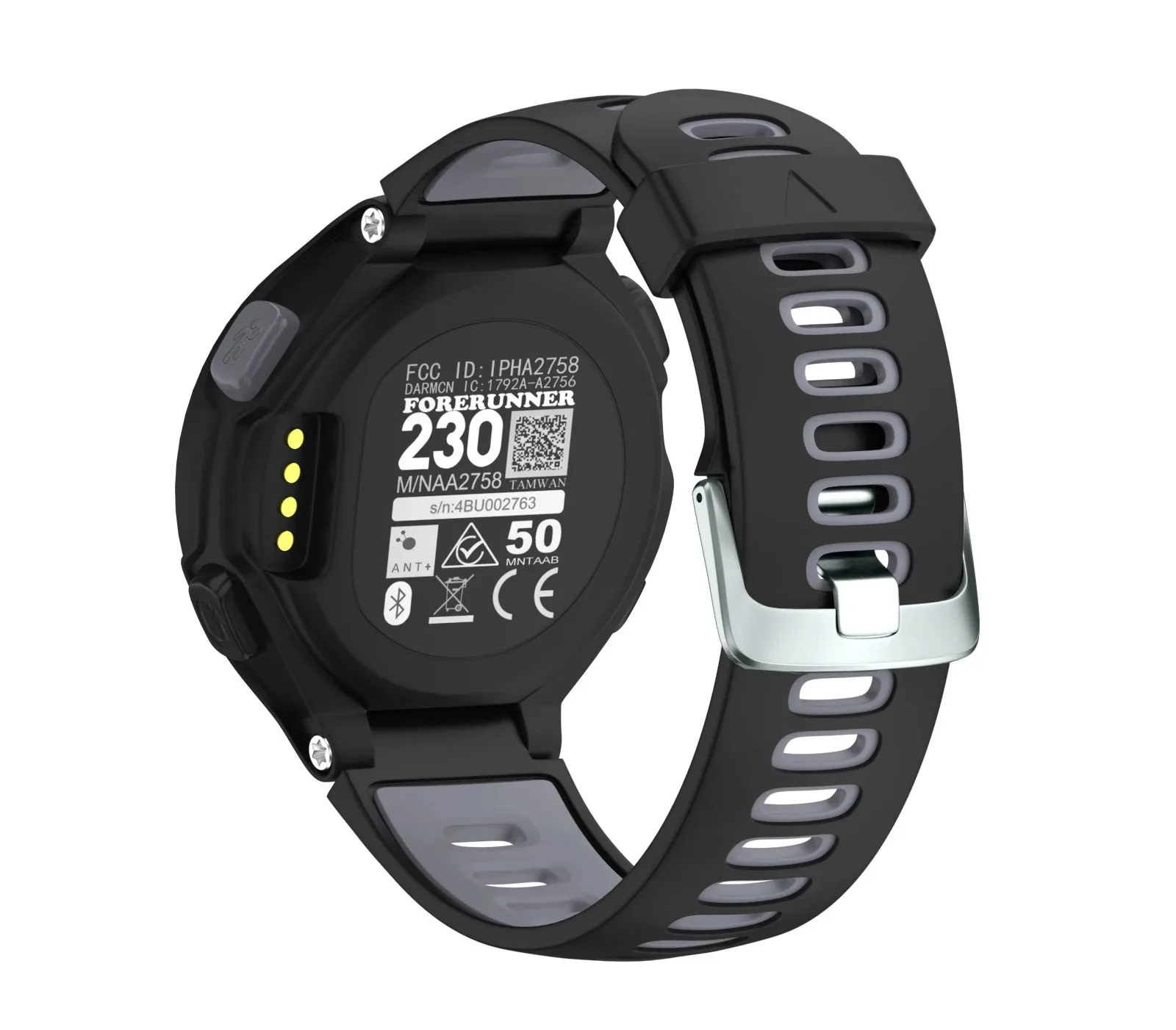Dual-Color Silicone Watch Straps for Garmin Forerunner Series
