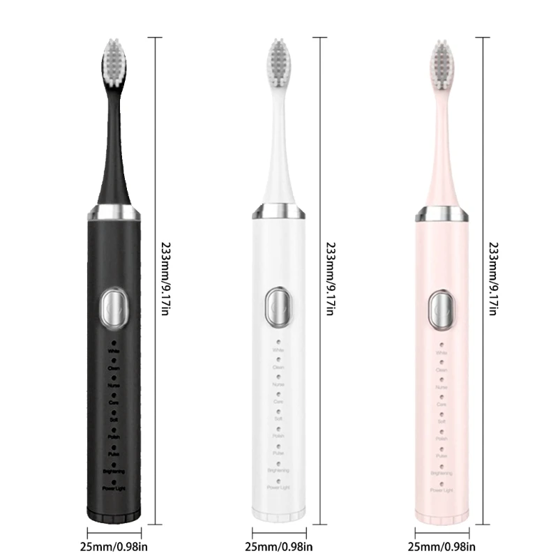 oothbrush with 8 Adjustable Modes Powerful Motor Electric Toothbrush for Adults New Dropship md 4070 metal detector 3 modes for adults and kids high accuracy with lcd display 3 audio tone disc mode lightweight for hunting