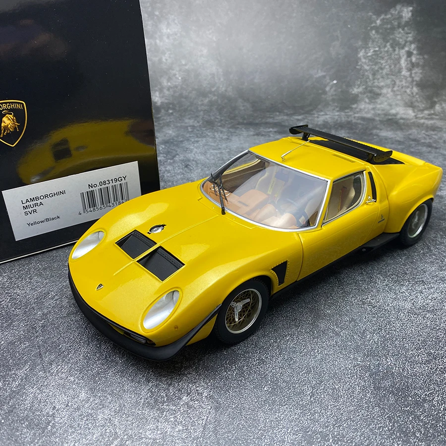 KYOSHO 1/18 scale Lamborghini Miura SVR diecast model Classic car