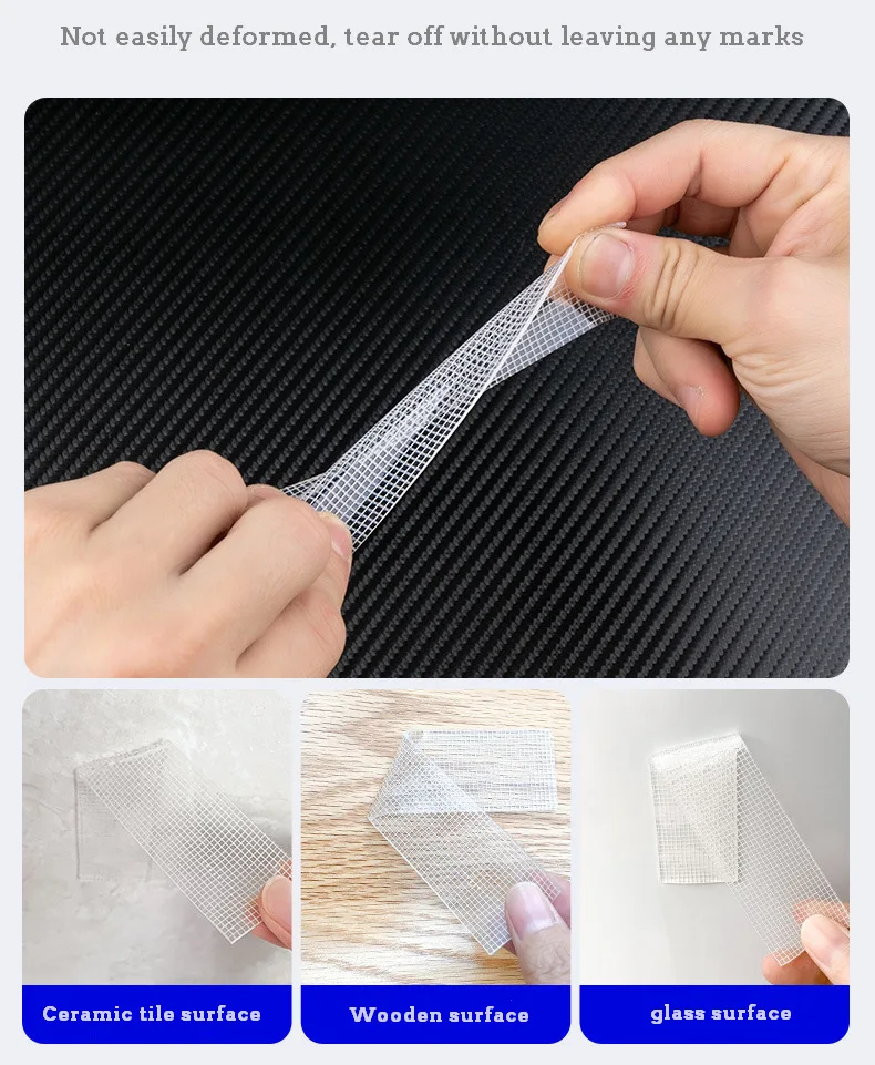 Mesh Nano Double-sided Tape Waterproof wall stickers useful thing for home Transparent Reusable tapes Strong viscosity adhesivos double sided adhesive tape double sided tape