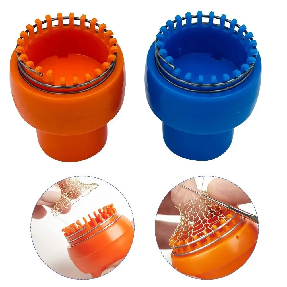 1PC Manual Automatic Knitting Machine DIY Wool Crochet Scarf Sweater Hats Socks Artifact Knitting Tools Sewing Accessories New
