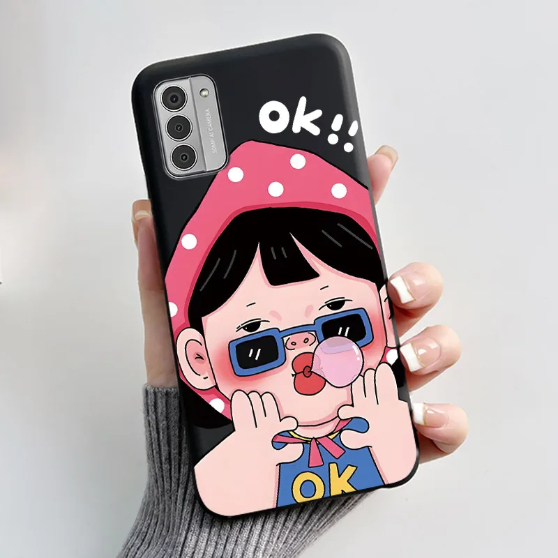 Silicone Soft Black Aesthetic Cute Cat Astronaut Phone Case Bumper Shell