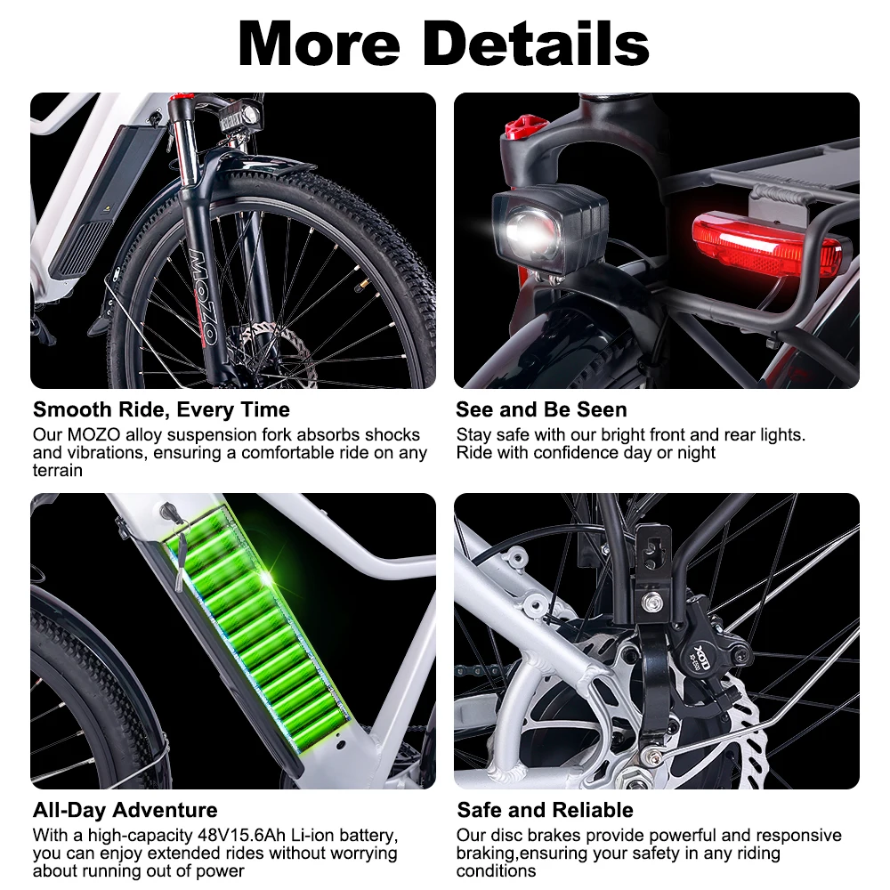 Cemoto AEB52 Electric Mountain Bike 750W 48V – 60 Mile Range Se03ce8fdc4bb444b85734a522854455fs