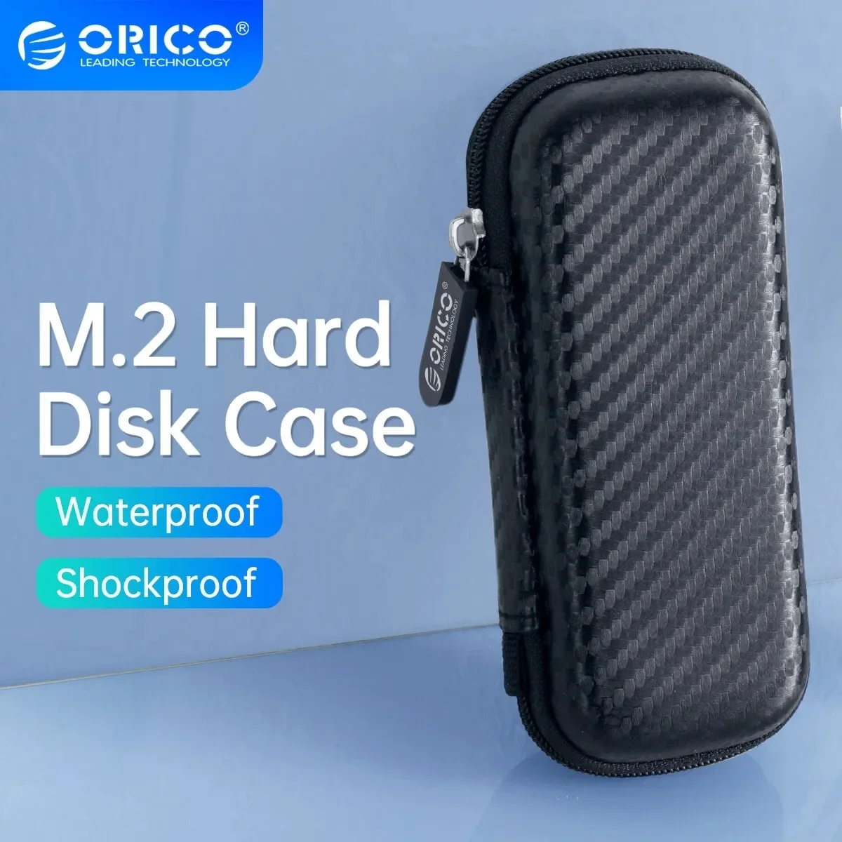 ORICO SSD Nvme M2 Hard Disk Case Protection Bag for External M.2 Case/U Disk/Data Cable Storage/Mobile Phone Charger Portable Hard Drive Bag Data Cable Storage Bag Cable Storage Bag Hard Drive Case Electronic Accessories Case Digital Accessories Bag Usb Flash Drive Case