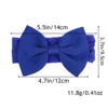 3PCS Baby Headbands Elastic Soft Newborn Hair Bows Headbands for Baby Girl Children Turban Infant Headband Hair Accessories 2