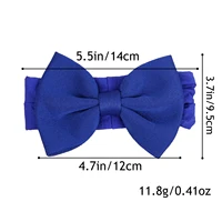 3PCS Baby Headbands Elastic Soft Newborn Hair Bows Headbands for Baby Girl Children Turban Infant Headband Hair Accessories 2
