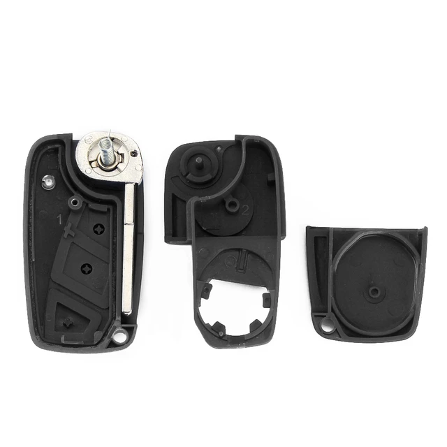 KEYYOU Für Fiat 500 Schlüssel Shell Panda 2003-2012 Stilo Ducato Punto Auto  Klapp Auto Key Fob Abdeckung Fall fob Remote Auto 3 Tasten - AliExpress