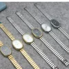 Oval Small Dial Women Quartz Watch Stainless Steel Bamboo Strap Girl Student Leisure Fashion Luxury Gift Wristwatch Dropshipping 5
