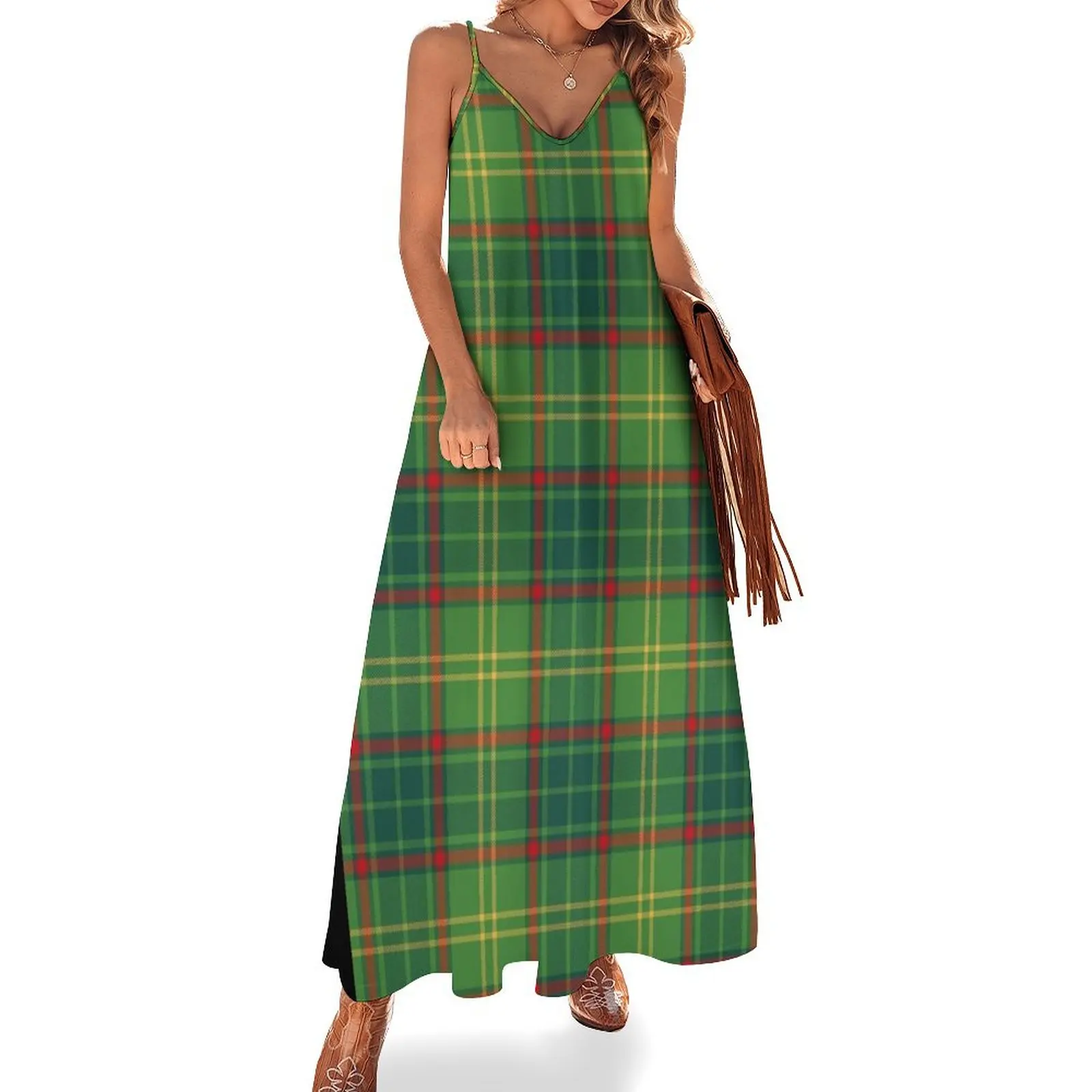 

County ARMAGH Irish Tartan, Ulster Province, Ireland Sleeveless Dress Dress for pregnant women Bride dresses prom dress