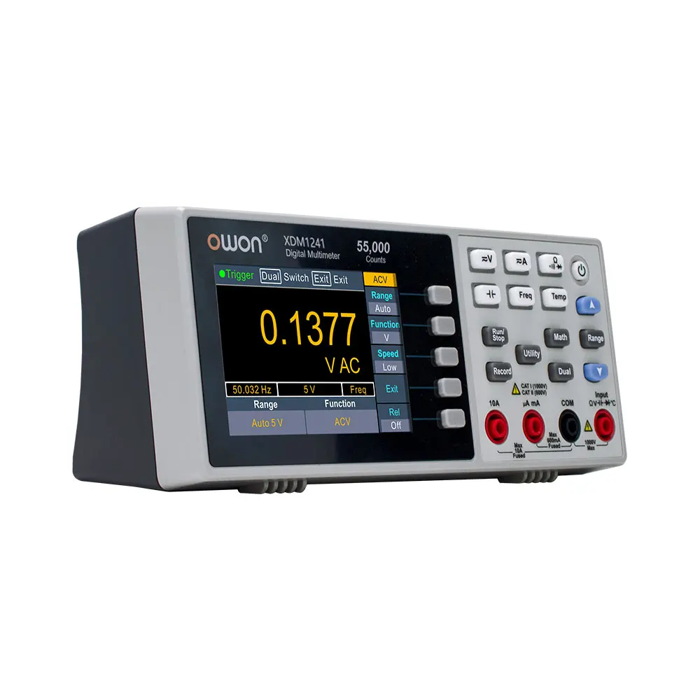 Digital Multimeter OWON XDM1241 XDM1041 Digital Meter True RMS USB Tester Meter