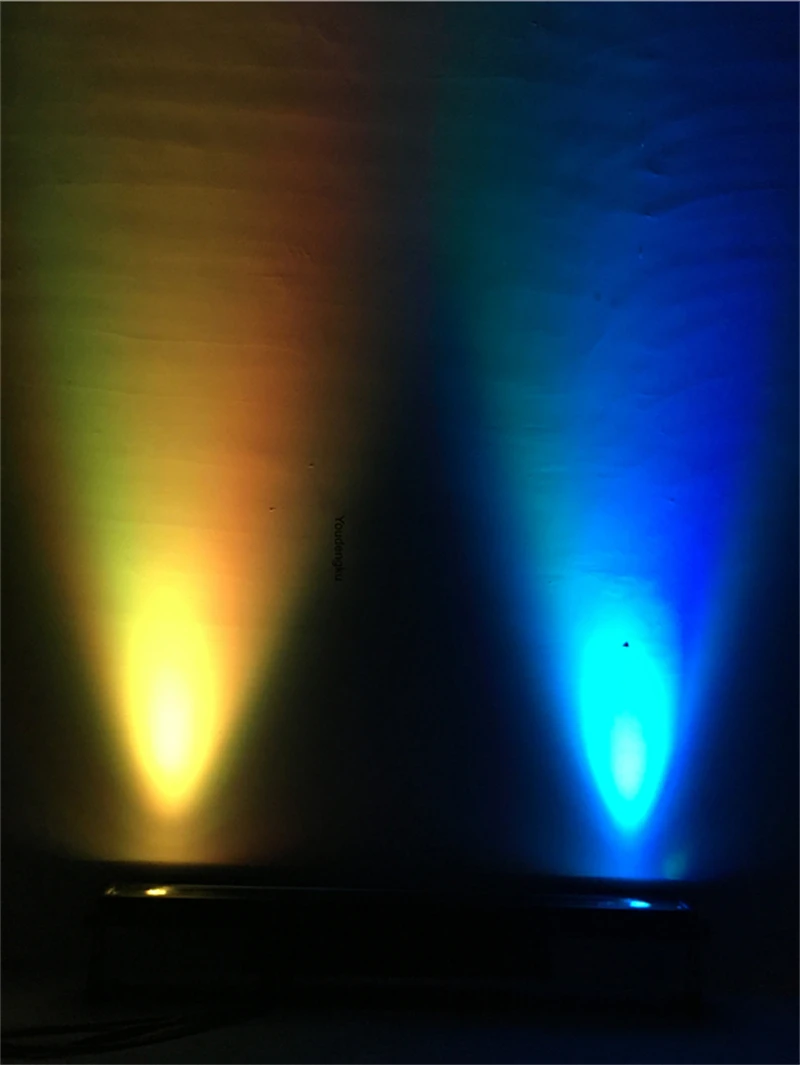 6 pieces  individually control Waterproof 18x18w rgbwa uv dmx wall washer led ig