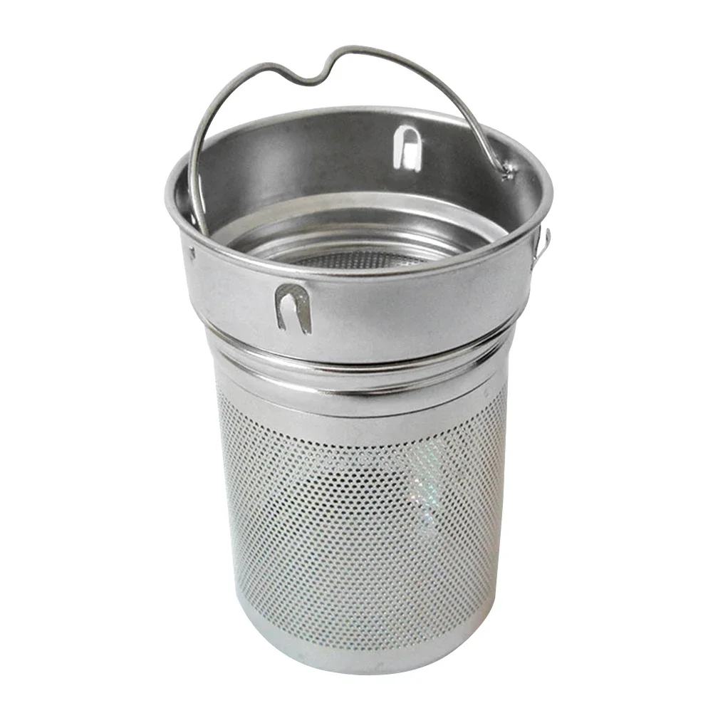 

2pcs Filter Portable Bottle Cup Non-rust Home Tea Infusers Office Tea Strainer Hiking Stainless Steel Drinking Mesh