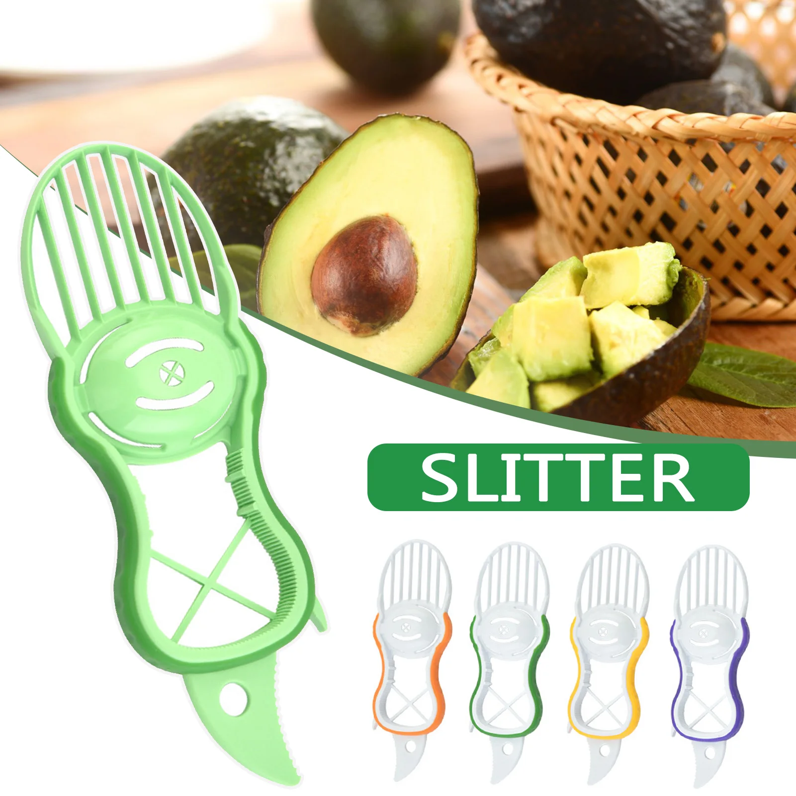 

Universal Egg White Separator Portable Multipurpose Fruit Slice Tool Kitchen Accessories