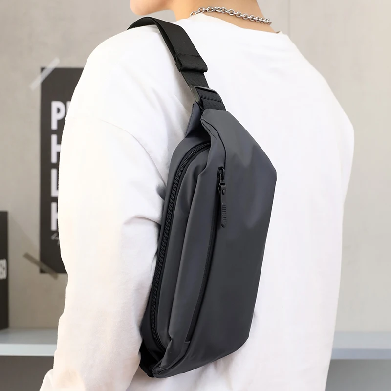 패션 트렌드 남자 벨트 가방 전화 지갑 디자이너 도난 방지 패니 팩 럭셔리 브랜드 어깨 크로스 바디 가슴 가방 남성 허리 가방