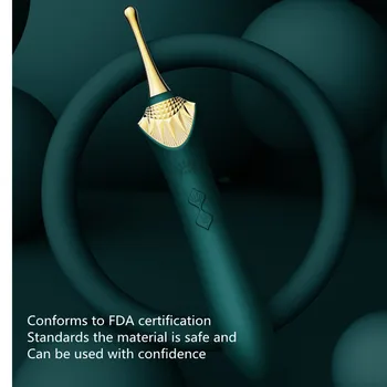 ZALO BESS G-spot Vibrator Exquisite Soft Silicone Clitoral Stimulation Usb Double Motor Retro Massager Adult Sex Toys for Women 5