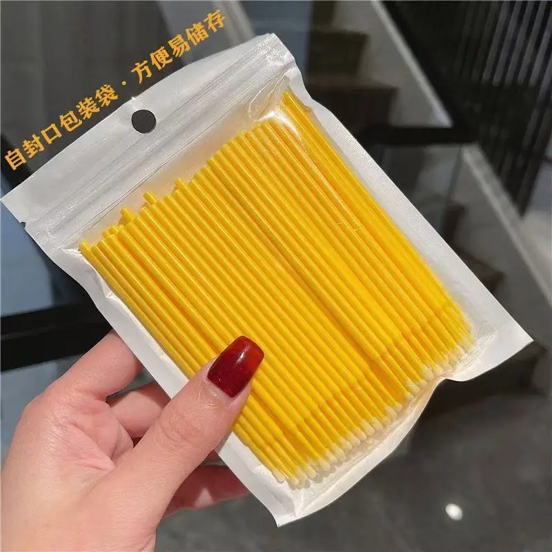 100pcs/pack Dental Disposable Micro Brushes Applicators Micro Brush Dentistry Odontologia Extension Tools Dentist Materials 3