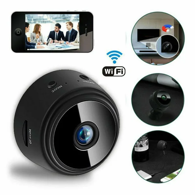 2.4G Home Camcorder Multifunctional Outdoor Wifi Monitor Cam Night Vision Motion Detection 360 Degree Bracket Household Security 2