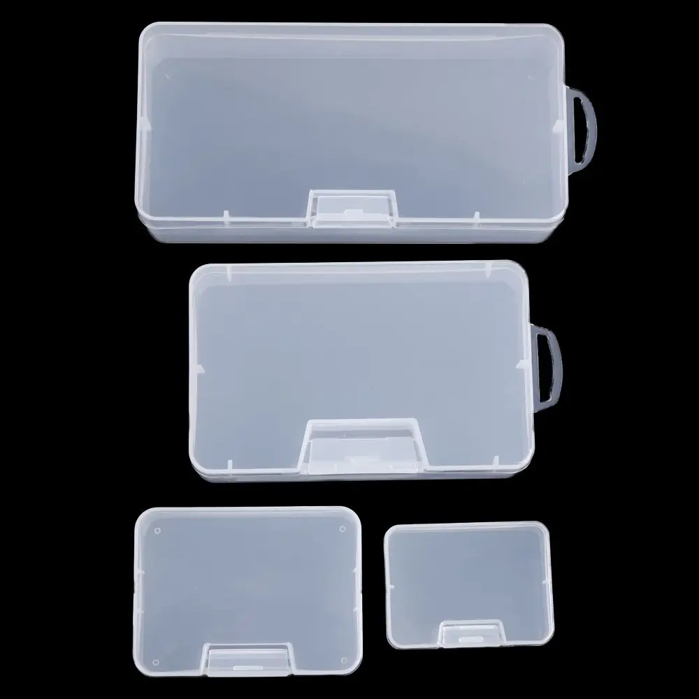 4 Sizes Small Square Clear Plastic Storage Box For Jewelry Diamond  Embroidery Craft Bead Pill Home Storage Supply - AliExpress