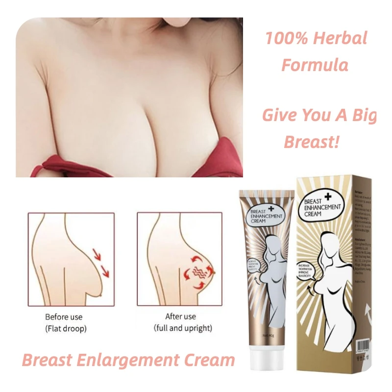 

Breast Enlargement Cream Essential Oil Frming Enhancement Breast Enlarge Big Bust Enlarging Bigger Chest boobs Enlargement Firm