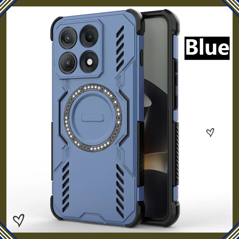 Shockproof Heat Dissipation Magnetic Phone Cover
