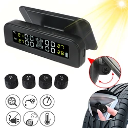 Tire Pressure Monitoring System Auto Security Alarm LCD Display