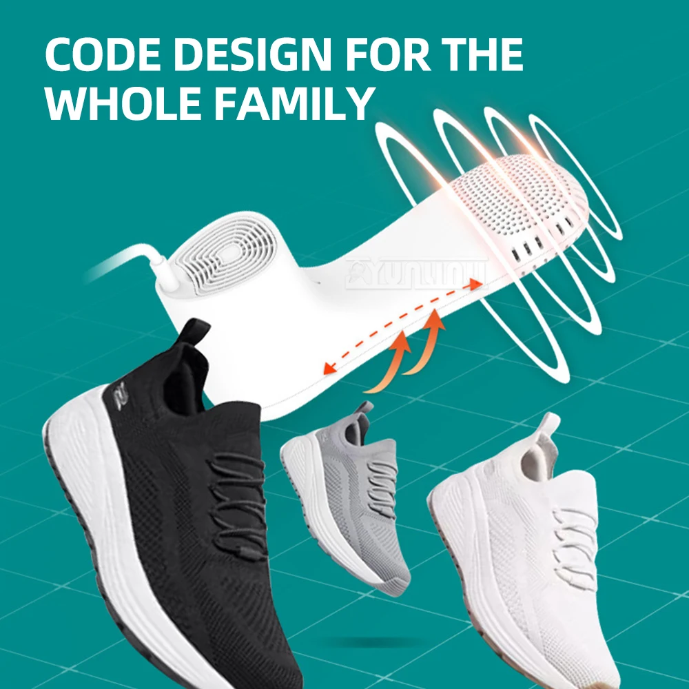 Travel Secador Botas Household Shoe Dryer Secador De Cabelos Deodorization Shoe Dryer Portable Timed 4