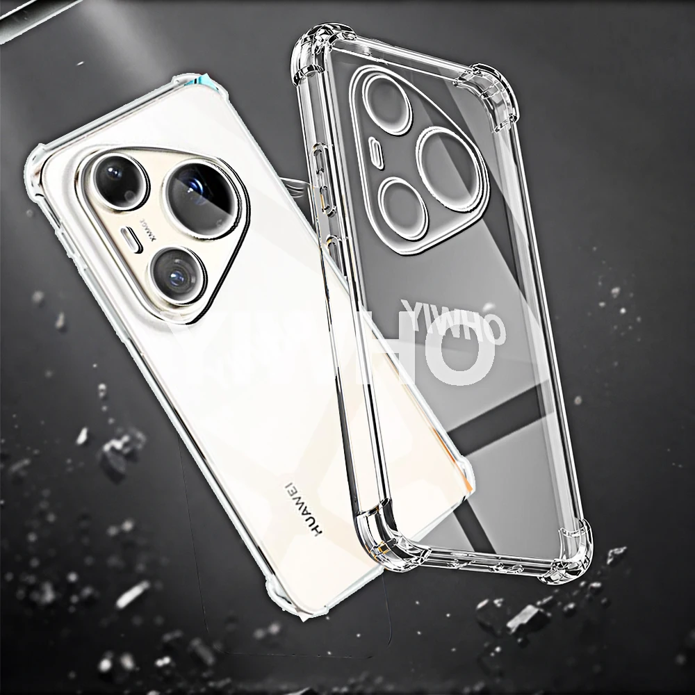 Transparent TPU Shockproof Back Cover – Clear Protective Case, Multiple Quantities Available