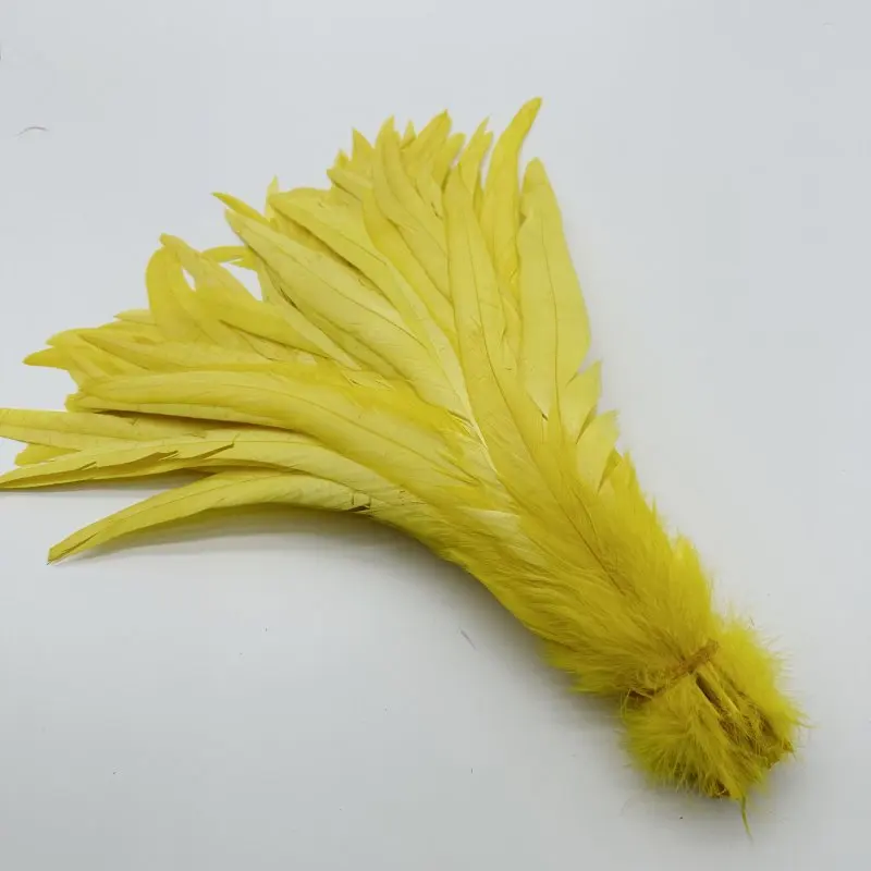 Hahnenschwanzfeder, 500 Stück, roter Hahn, DIY-Kleidungszubehör, Schmuck, Kopfbedeckung, Hüte, Hochzeitszubehör, Leistung erforderlich – Detail 7