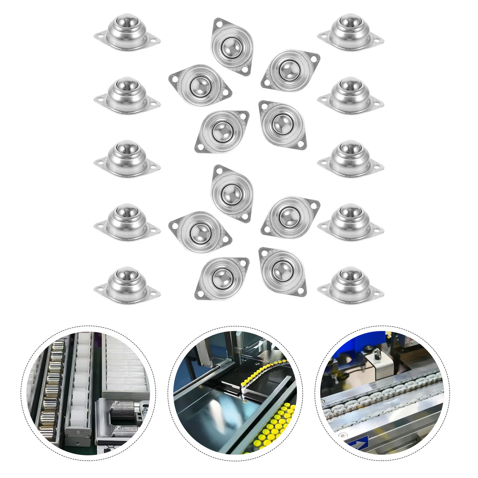 

Шкив из нержавеющей стали для детской мебели, подшипник, бесшумный ящик для хранения, основание стола, Подшипник нагрузки, универсальное колесо с вращением на 360 °