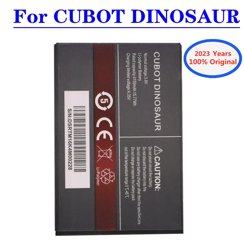 

2023 Новый 4150 мАч оригинальный CUBOT Сменный аккумулятор для CUBOT Dinosaur Высококачественный аккумулятор