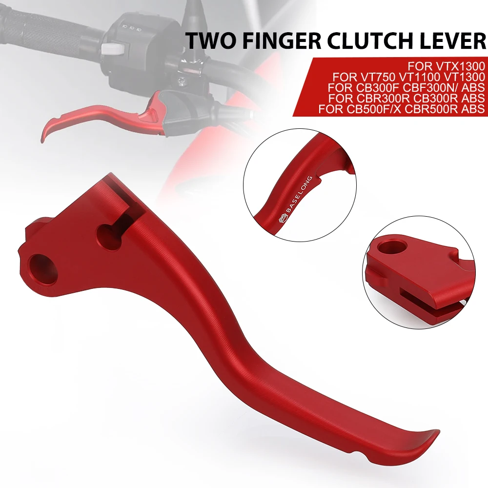 

Motorcycle Two Finger 10% Force Reduction Shorty Stunt Clutch Lever For Honda CBR500R CBR500 R ABS 2013-2018 CBR 500R 2017 2016