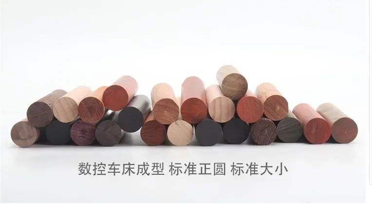 100*20mm Wood Dowel Pins wood lumber turning blanks pen making round stick Customized size Woodworking DIY Pieces