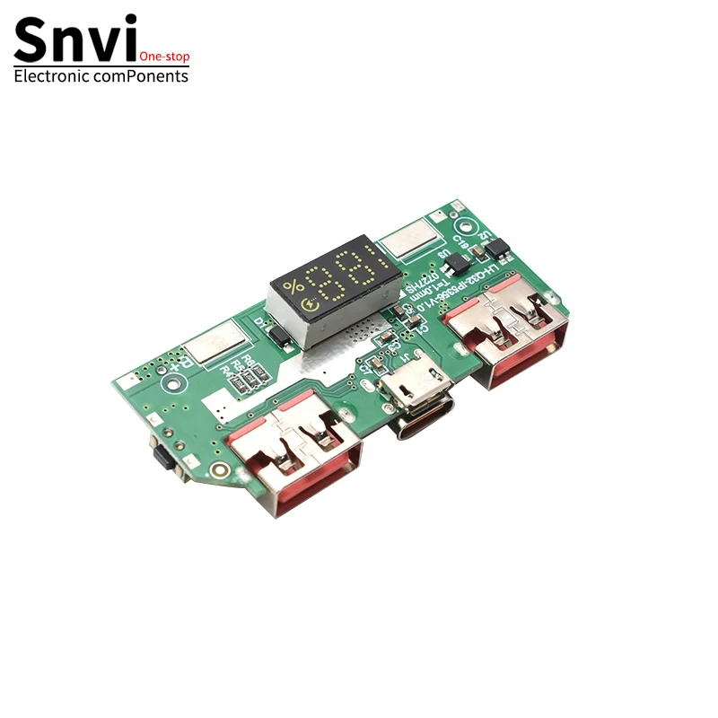 5V 3A Lithium-Batterie Digital-Display Schnelllade-Modul IP5356 TYPE-C Micro USB QC3.0 2.0 PD3.0 PD2.0/AFC/FCP