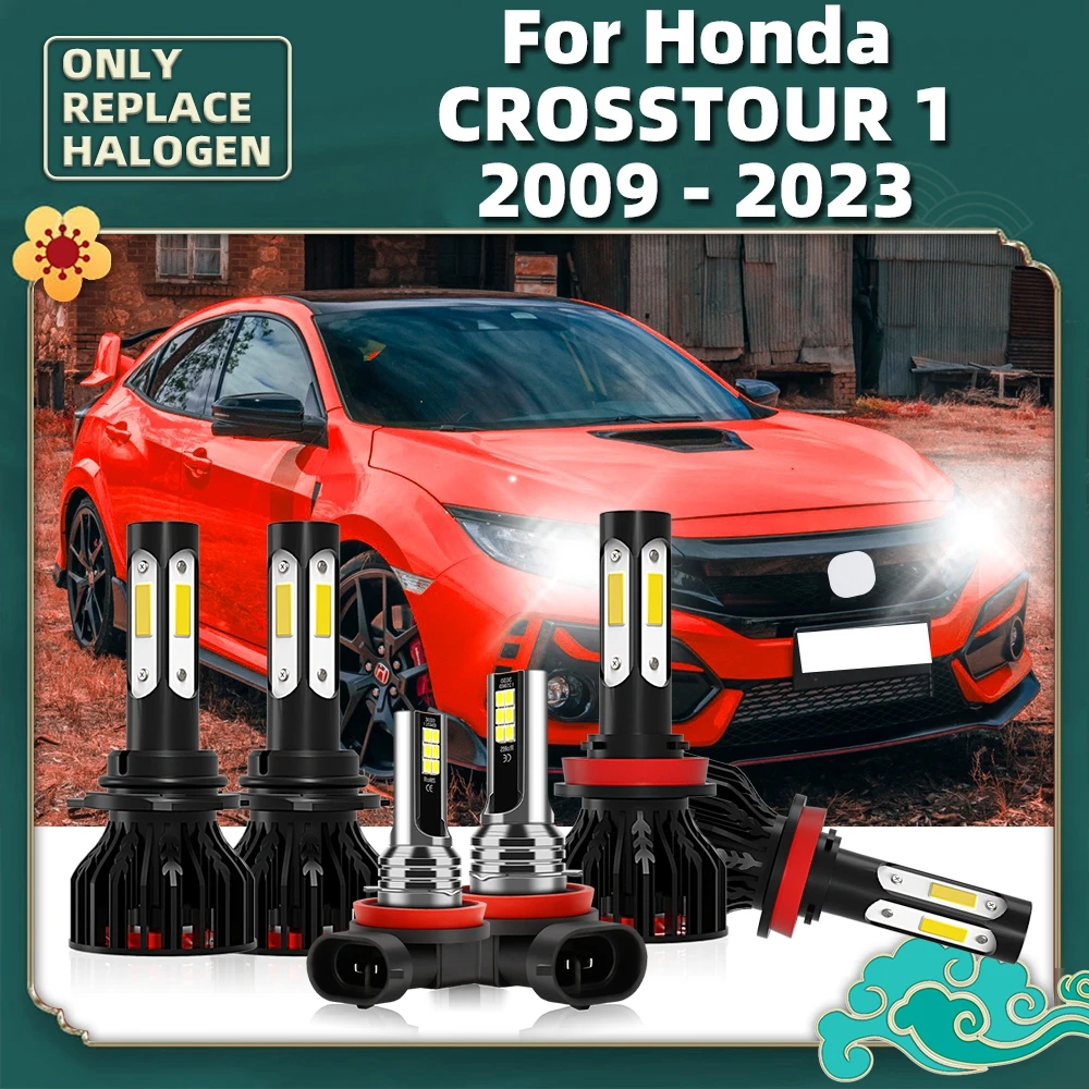 

Лампы для автомобиля, 12 В, 6000K для Honda CROSSTOUR 1, 2009, 2010, 2011, 2012, 2013, 2014, 2016, 2017, 2018, 2019, 2020, 2021, 2022, 2023,