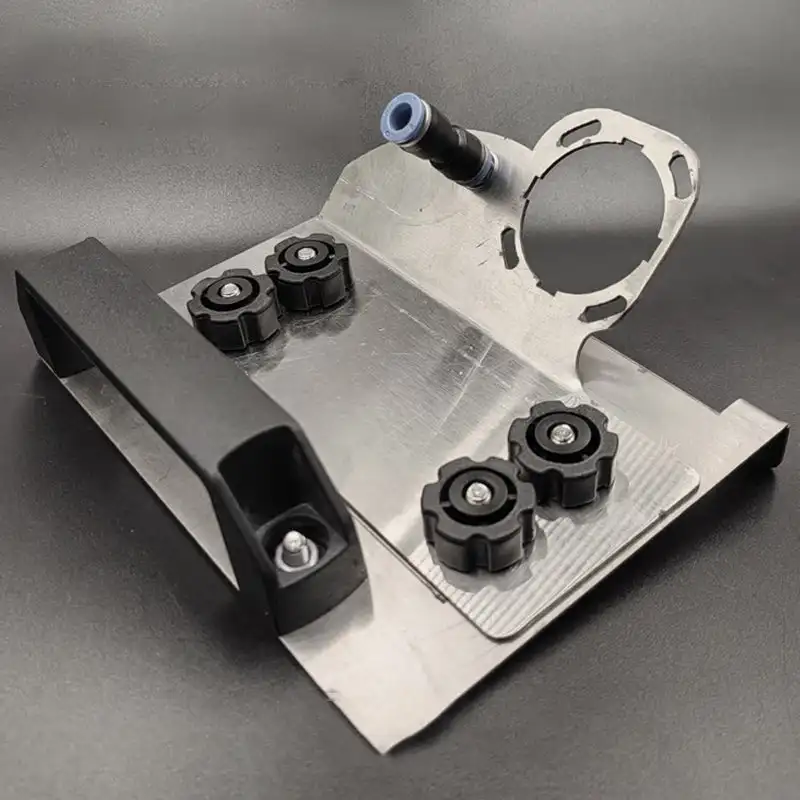 

Угловая шлифовальная машина 100 типа, рама для снятия фаски керамической плитки, новинка, 45 градусов, водопроводная труба, удаление пыли, маленькая портативная фотография