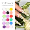 Acrylic Nail Kit Acrylic Powder Nail Liquid with Nail Dryer Lamp All for Nail Extension Quick Builder Acrylic Glitter Powder Kit 5