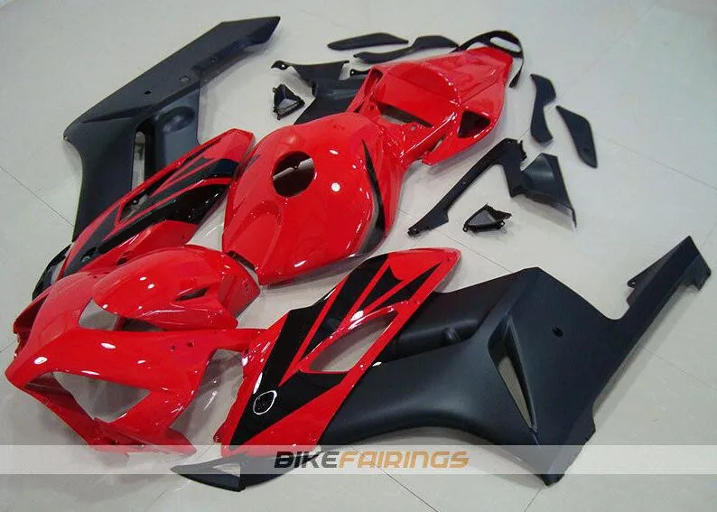 

4 подарка, новый комплект из ABS-пластика для мотоцикла, подходит для HONDA CBR1000RR 2004 2005 04 05, кузов красного и черного цветов на заказ